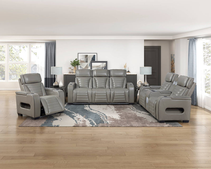 cyber-gray-power-double-reclining-love-seat-with-center-console-power-headrests-storage-arms-top-and-side-cup-holders-wireless-speakers-with-sub-woofer-air-massage-heat-led-lighting-and-charging-ports-15