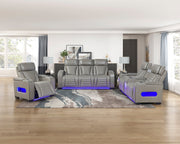cyber-gray-power-double-reclining-love-seat-with-center-console-power-headrests-storage-arms-top-and-side-cup-holders-wireless-speakers-with-sub-woofer-air-massage-heat-led-lighting-and-charging-ports-12