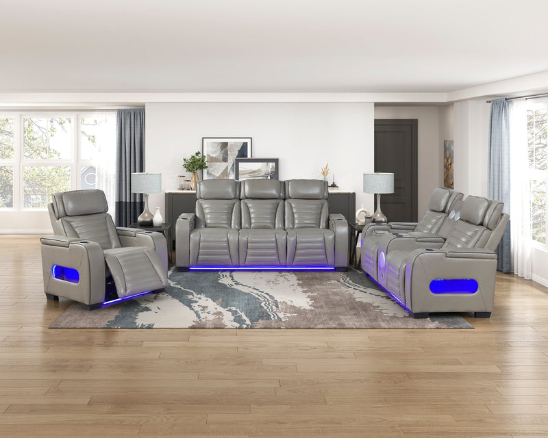 cyber-gray-power-double-reclining-love-seat-with-center-console-power-headrests-storage-arms-top-and-side-cup-holders-wireless-speakers-with-sub-woofer-air-massage-heat-led-lighting-and-charging-ports-12