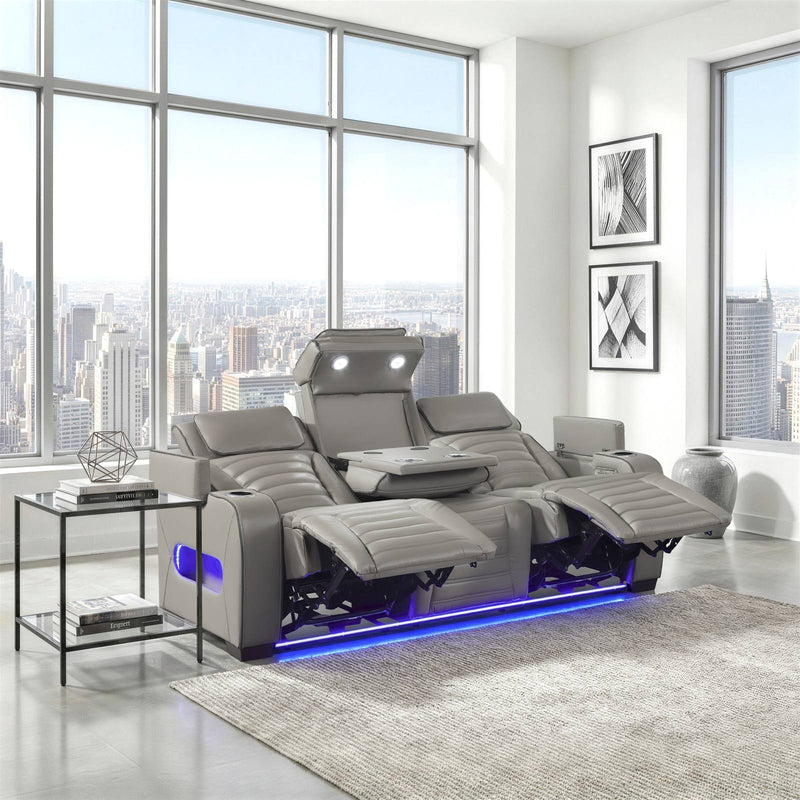 cyber-gray-power-double-reclining-sofa-with-center-drop-down-cup-holders-power-headrests-storage-arms-top-and-side-cup-holders-reading-lights-wireless-charger-air-massage-heat-led-lighting-and-charging-ports-9