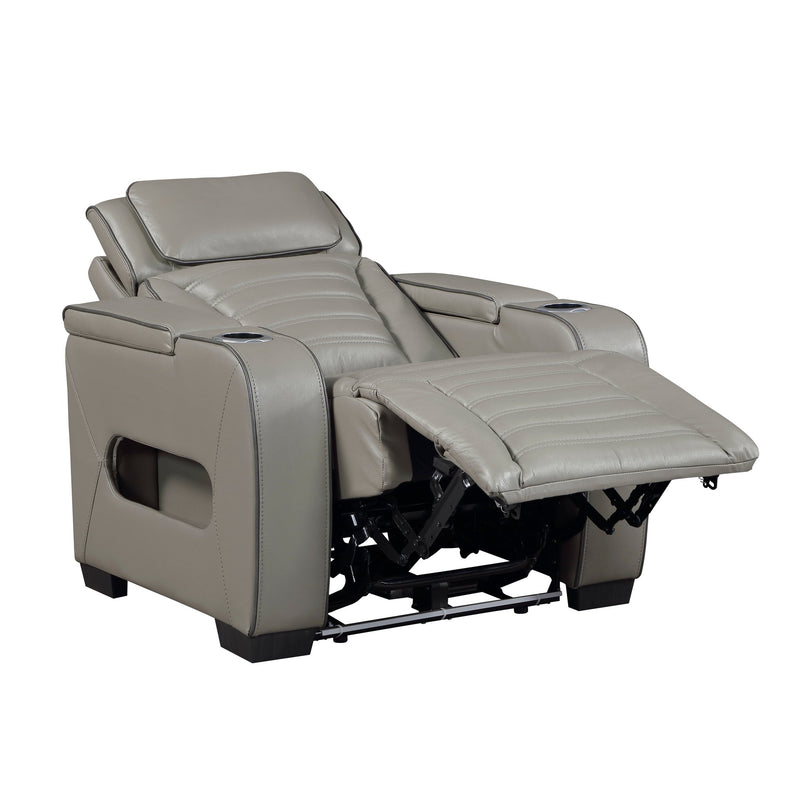 cyber-gray-power-reclining-chair-with-power-headrest-cup-holder-storage-arms-top-and-side-air-massage-heat-led-lighting-and-charging-ports-4