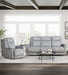 Parker Living Linus - Hudson Grey Power Reclining Sofa and Recliner