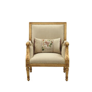 daesha-tan-flannel-antique-gold-chair-w-pillow-4