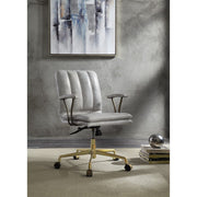 damir-vintage-white-top-grain-leather-chrome-swivel-office-chair-5
