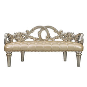 danae-leatherette-champagne-gold-bench-3