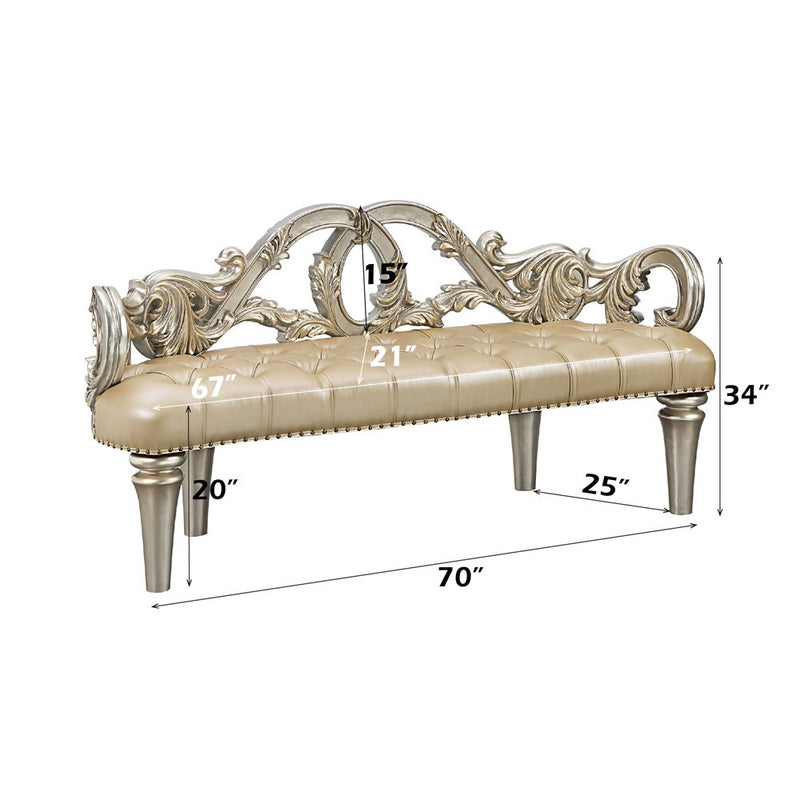 danae-leatherette-champagne-gold-bench-7