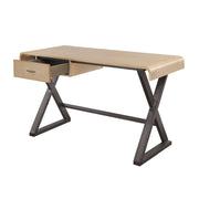danton-gold-aluminum-executive-writing-desk-3