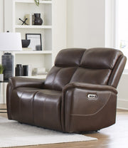 Parker Living Cascade - Auburn Power Reclining Sofa and Loveseat