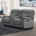 Parker Living Cooper - Shadow Grey Manual Reclining Sofa Loveseat and Recliner