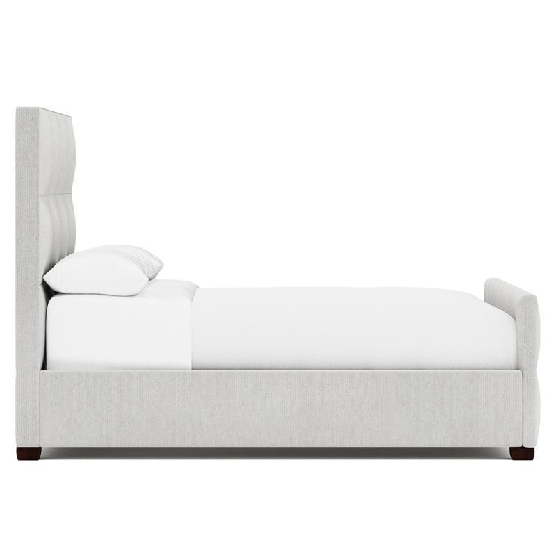 Derrick Fabric Panel Bed