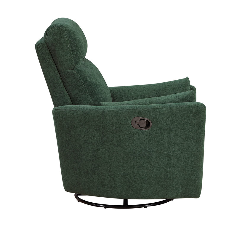 desso-green-swivel-glider-reclining-chair-13