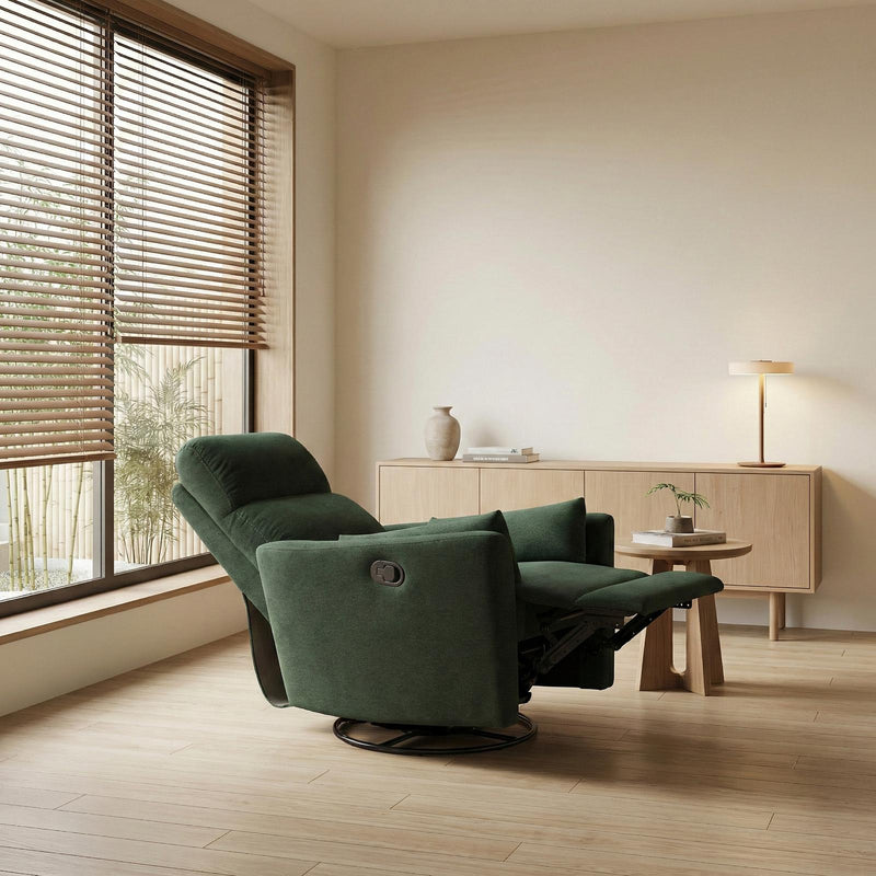 desso-green-swivel-glider-reclining-chair-4