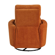 desso-orange-swivel-glider-reclining-chair-12