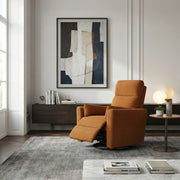 desso-orange-swivel-glider-reclining-chair-4