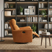 desso-orange-swivel-glider-reclining-chair-6