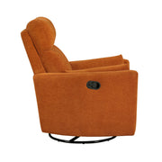 desso-orange-swivel-glider-reclining-chair-8
