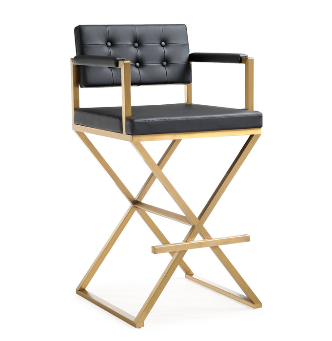 director-black-performance-vegan-leather-and-gold-steel-barstool-1