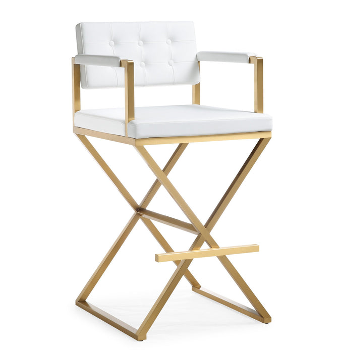 director-white-performance-vegan-leather-and-gold-steel-barstool-1