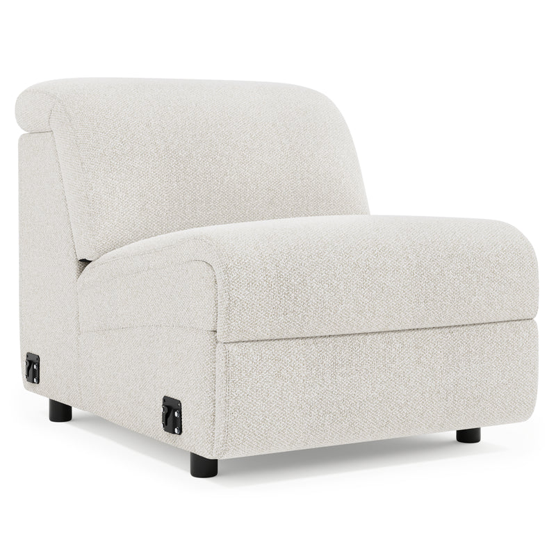 Massimo Fabric Armless Chair