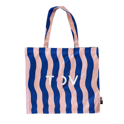 don-t-be-boring-pink-and-blue-striped-tote-bag-1