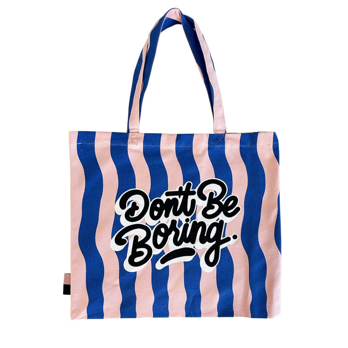 don-t-be-boring-pink-and-blue-striped-tote-bag-2