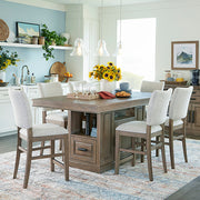 Parker House Sundance Dining - Sandstone Upholstered Counter Chair (2/CTN Sold in pairs)