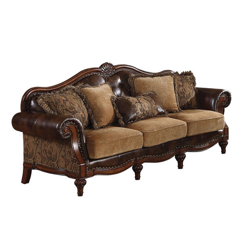 dreena-two-tone-brown-leatherette-chenille-sofa-w-5-pillows-2