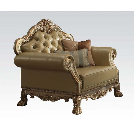 dresden-bone-leatherette-gold-patina-chair-w-2-pillows-1