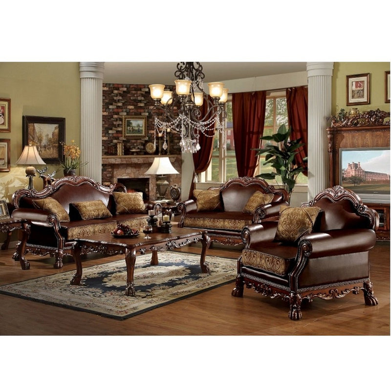 dresden-brown-leatherette-chenille-cherry-oak-loveseat-w-2-pillows-4