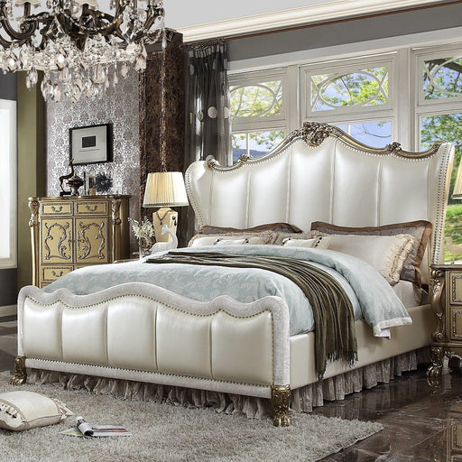 dresden-ii-pearl-white-leatherette-gold-patina-ck-bed-1