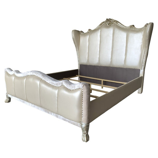 dresden-ii-pearl-white-leatherette-gold-patina-ck-bed-2