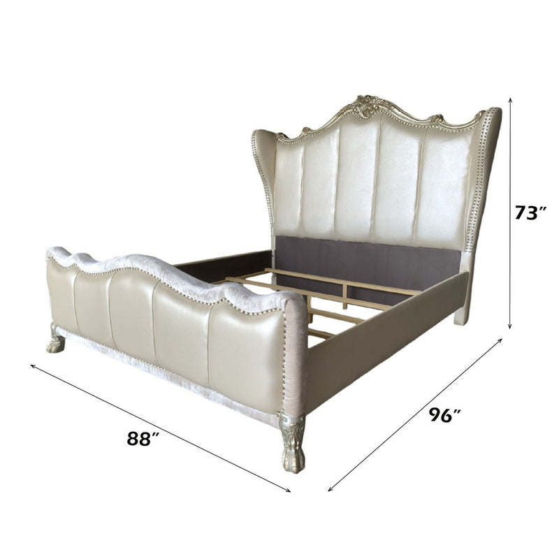 dresden-ii-pearl-white-leatherette-gold-patina-ck-bed-4