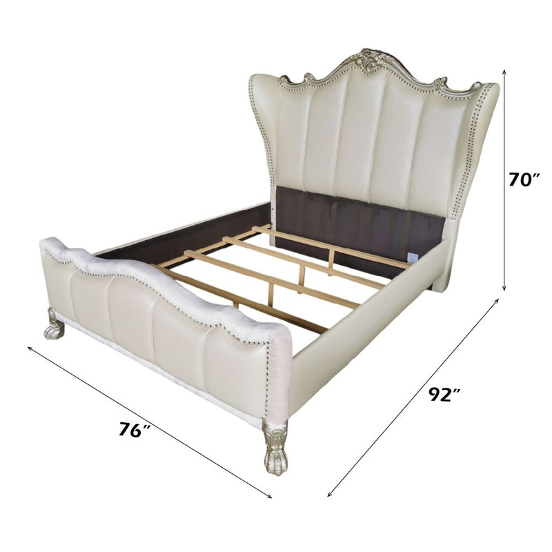dresden-ii-pearl-white-leatherette-gold-patina-queen-bed-4