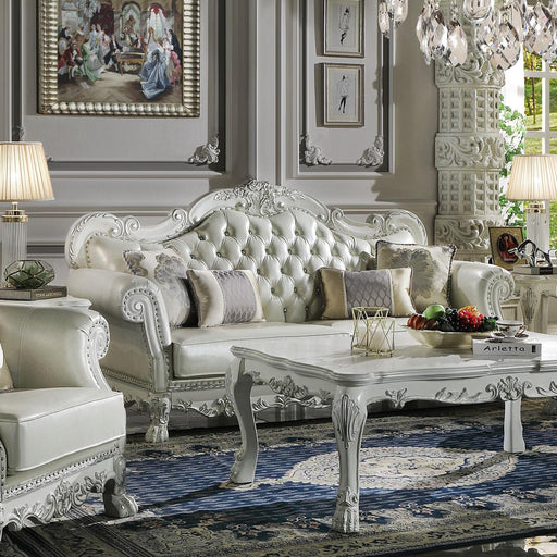 dresden-leatherette-bone-white-sofa-w-4-pillows-1