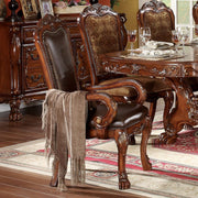 dresden-leatherette-cherry-oak-arm-chair-set-2-1