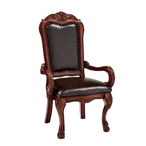 dresden-leatherette-cherry-oak-arm-chair-set-2-2