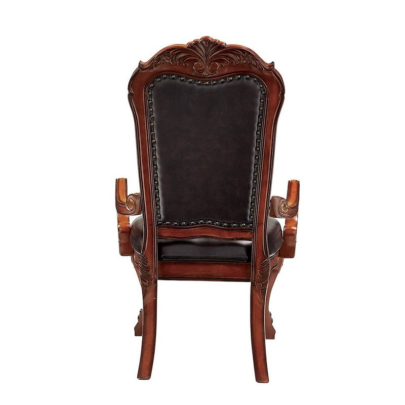 dresden-leatherette-cherry-oak-arm-chair-set-2-4