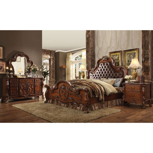 dresden-leatherette-cherry-oak-queen-bed-1