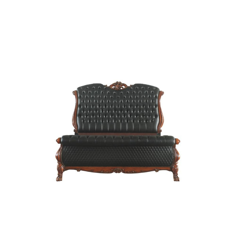 dresden-leatherette-cherry-oak-queen-bed-2