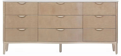 AICO Malibu Crest 9 Drawer Dresser in Blush 9007050-131 image