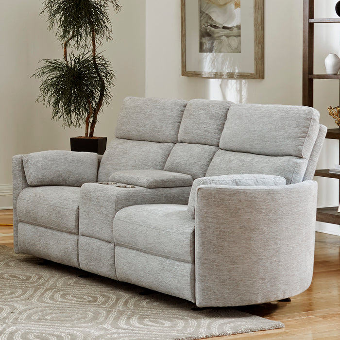 Parker Living Radius - Mineral Power Reclining Sofa and Loveseat