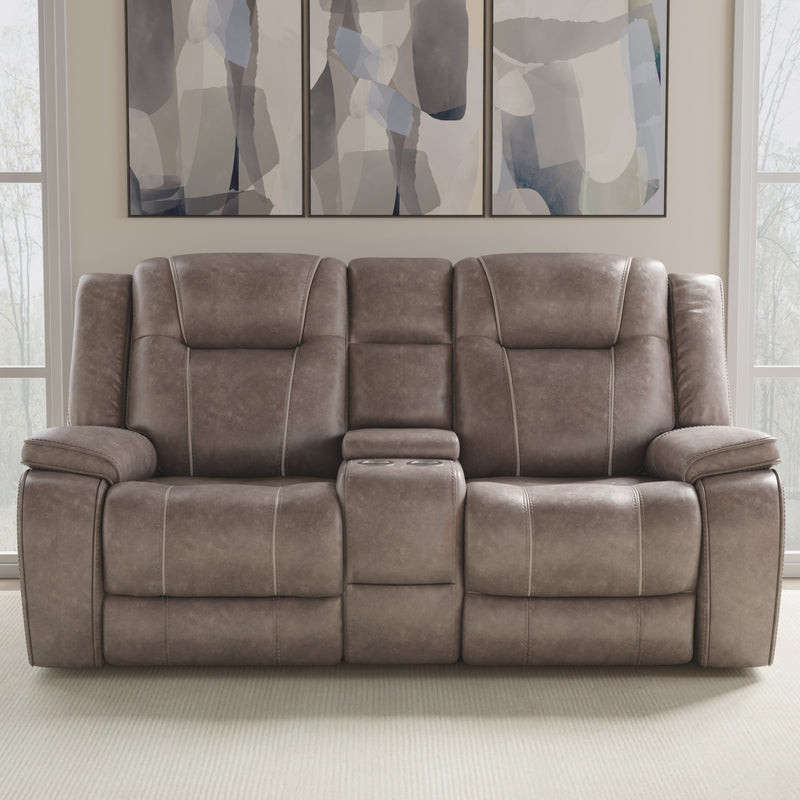 parker-living-blake-desert-taupe-reclining-console-loveseat-8