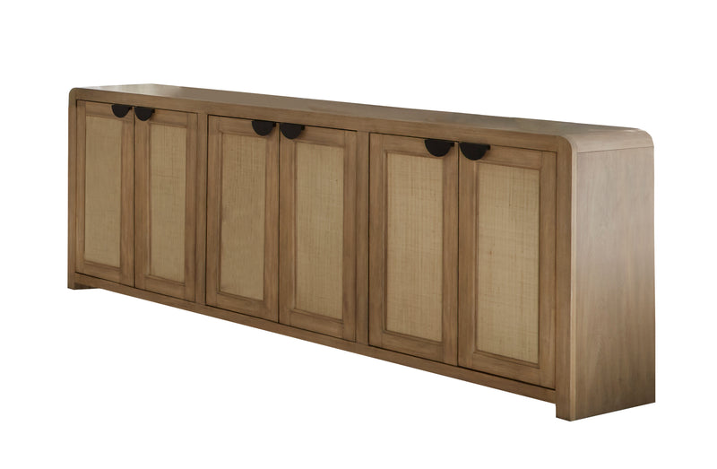 Parker House Escape 90 In. Console with Reversible Panel Doors