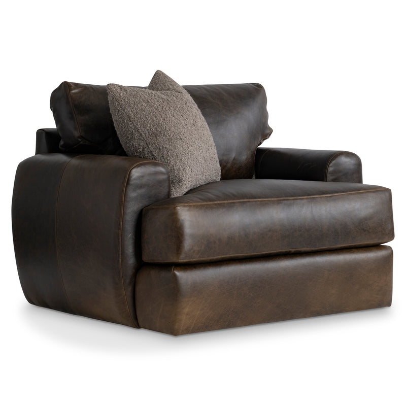 Cameron Leather Swivel Chair - Furniture City (CA)l