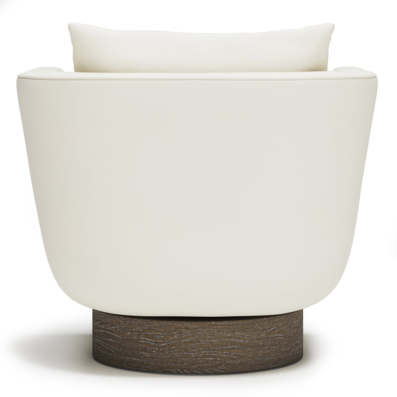 Gemma Leather Swivel Chair - Furniture City (CA)l