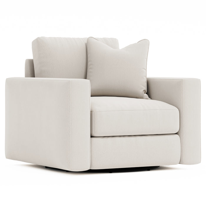Dawkins Fabric Swivel Chair - Furniture City (CA)l