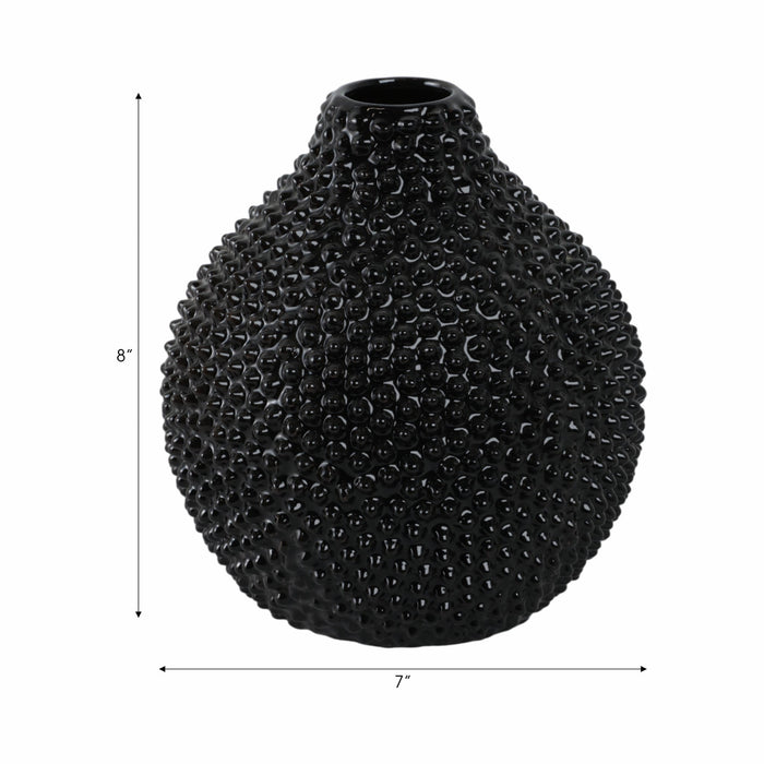 ec-gloss-black-spiked-ceramic-vase-8-8