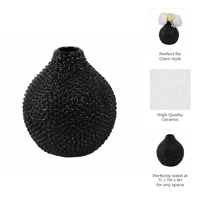 ec-gloss-black-spiked-ceramic-vase-8-9