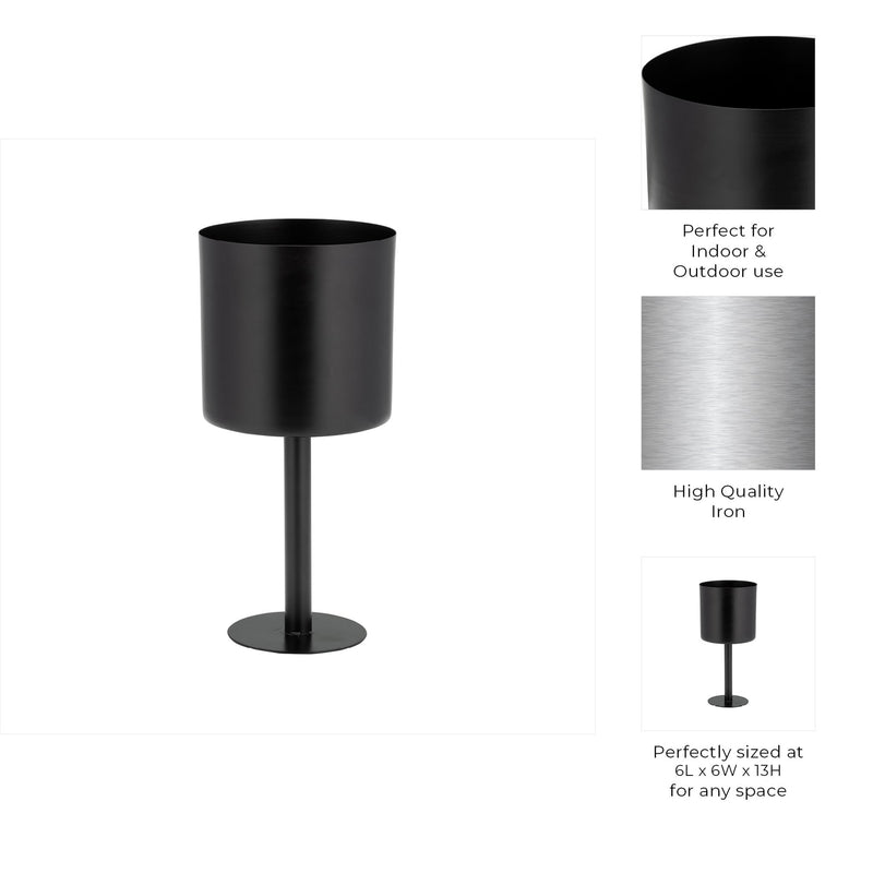 ec-metal-6-flat-round-base-planter-black-7