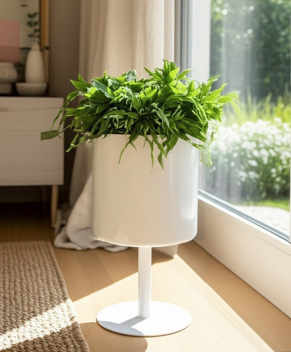 ec-metal-6-flat-round-base-planter-white-9